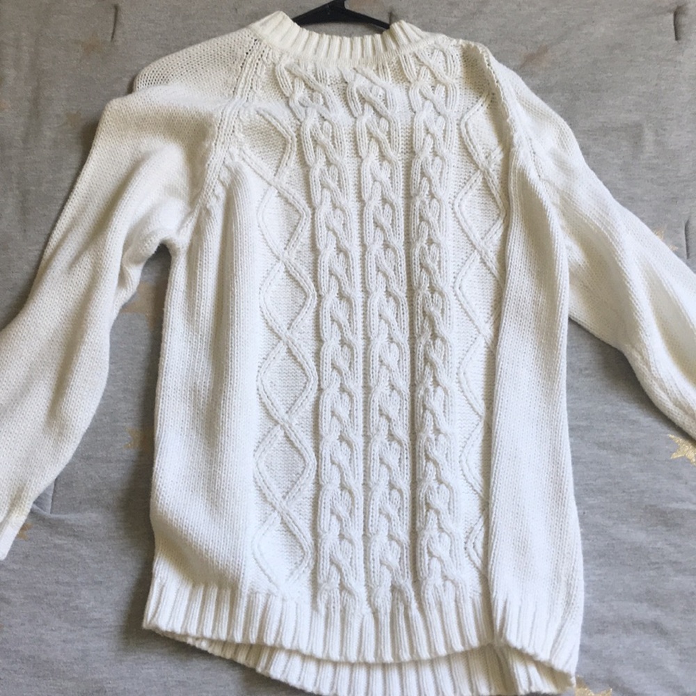 Cozy White Sweater